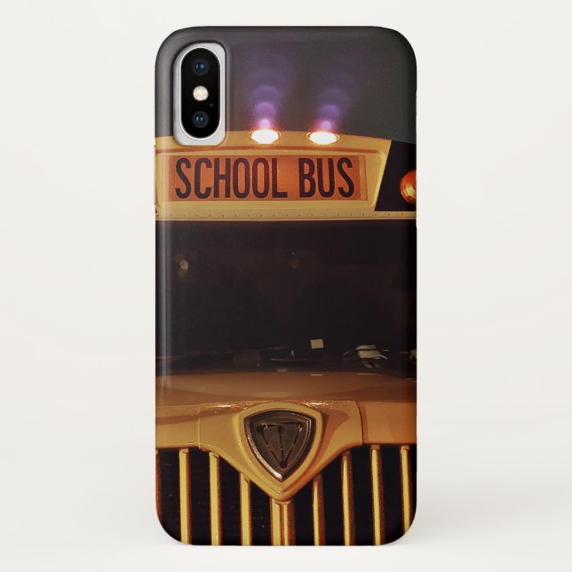 Bus in the dark phone case (Back)