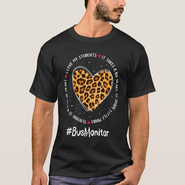 Bus Monitor Squad Admin Appreciation Week Back To  T-Shirt (Front)