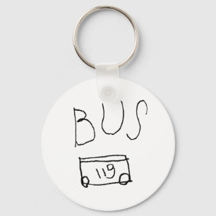 Bus No. 119 Key Ring