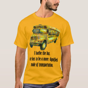 Bus Orange  T Shirt