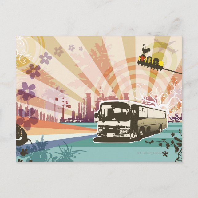 Bus Postcard (Front)