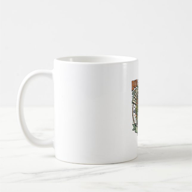 Bus Public Transit Cat Bus Public Transit Cat Vint Coffee Mug (Left)