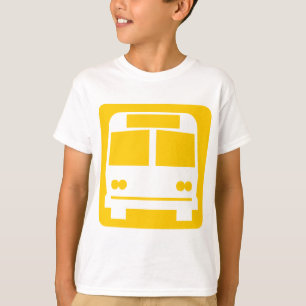 Bus symbol - Amber T-Shirt