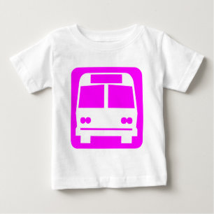 Bus symbol - Magenta Baby T-Shirt