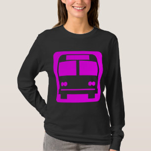 Bus symbol - Magenta T-Shirt