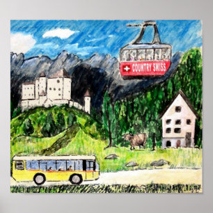 Bus Tour Poster