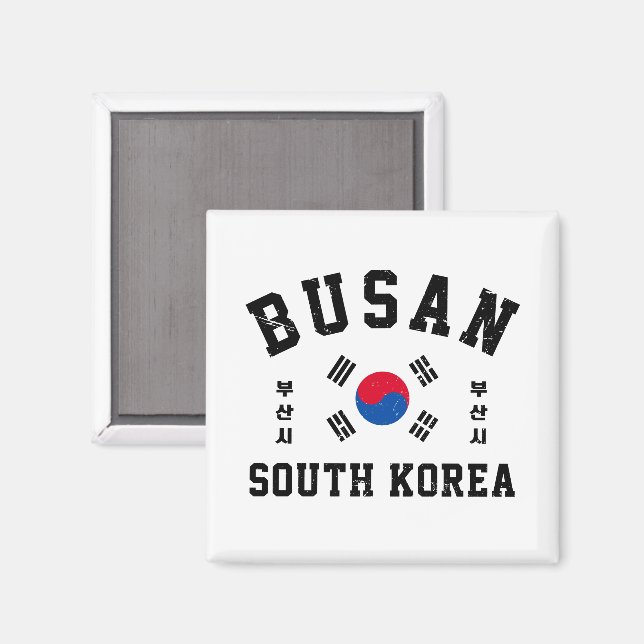 Busan South Korea  Magnet (Front/Back)