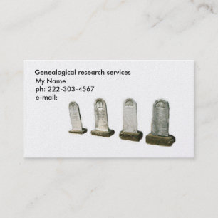 BusCard - headstones Business Card