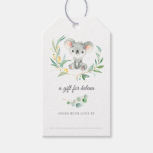Bush Baby Koala Display Shower Tags