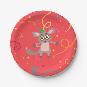 Bush Baby Paper Plates