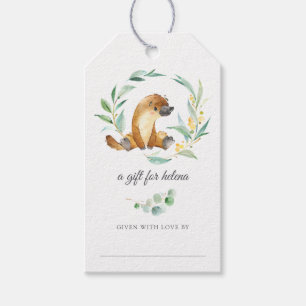 Bush Baby Platypus Display Shower Tags