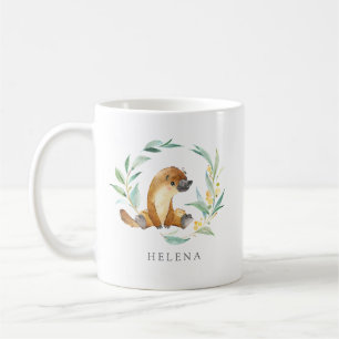 Bush Baby Platypus Personalised Coffee Mug