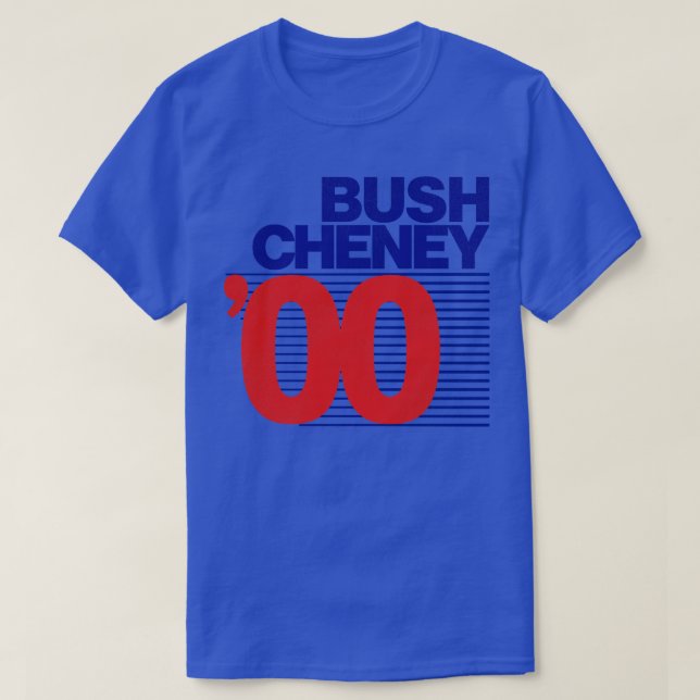 BUSH CHENEY 00 T-Shirt (Design Front)