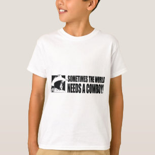 BUSH-Cowboy-Hat-White T-Shirt