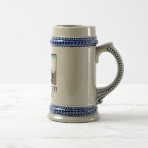 BUSH-HAT BEER STEIN