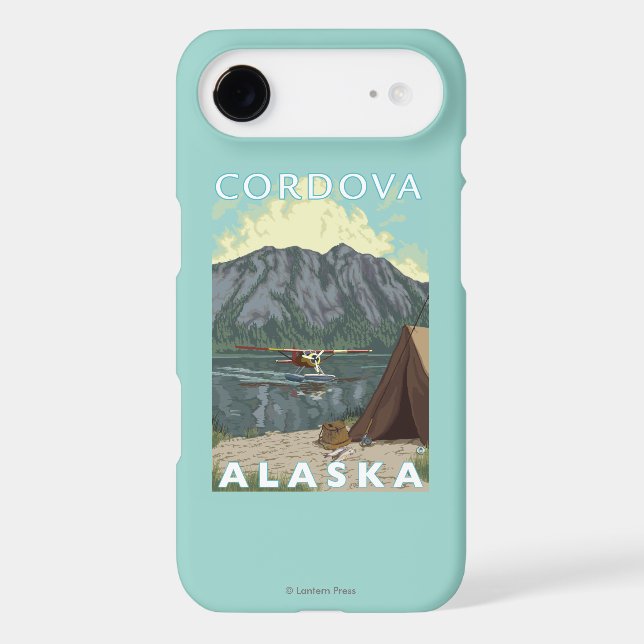 Bush Plane & Fishing - Cordova, Alaska Case-Mate iPhone Case (Back)