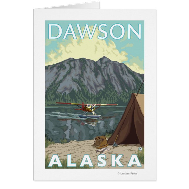 Bush Plane & Fishing - Dawson, Alaska (Front)