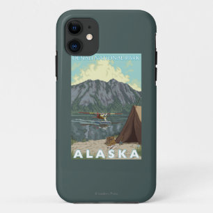 Bush Plane & Fishing - Denali Nat'l Park, Case-Mate iPhone Case