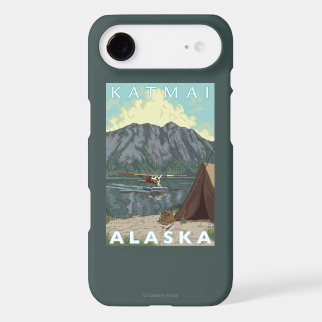Bush Plane & Fishing - Katmai, Alaska Case-Mate iPhone Case (Back)