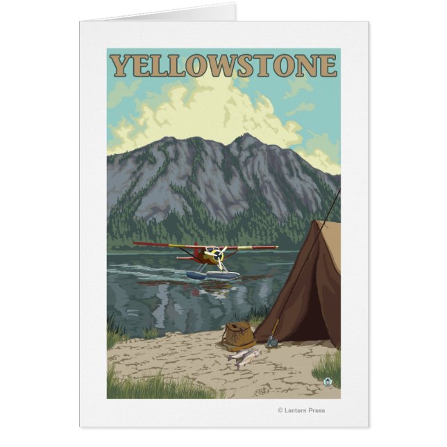 Bush Plane & Fishing - Yellowstone National (Front)