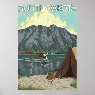 Bush Plane FishingSouth Dakota Poster