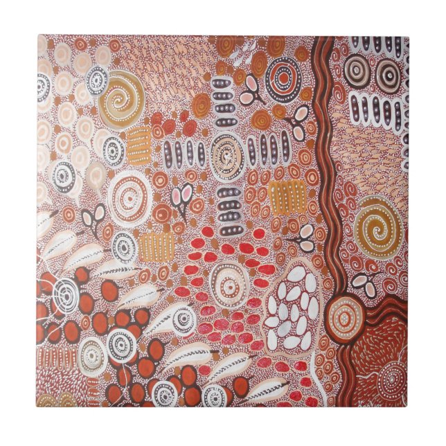 Bush Tucker Tile (Front)