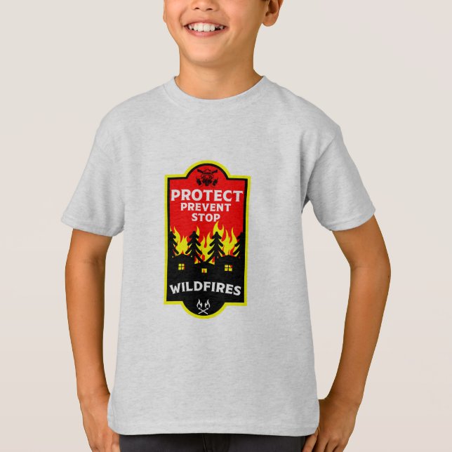 Bush Wildfire Prevention T-Shirt (Front)