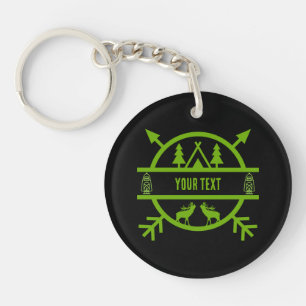 Bushcraft Nature Survivalists    Key Ring