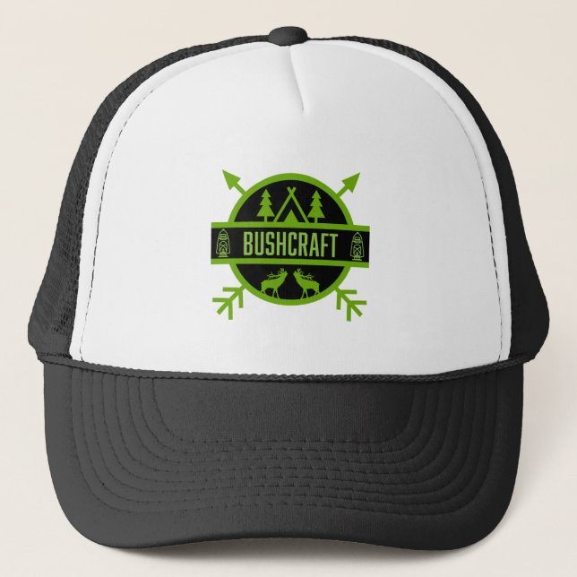 Bushcraft Nature Survivalists    Trucker Hat (Front)