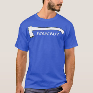 Bushcraft Simple Axe Outline 2 T-Shirt