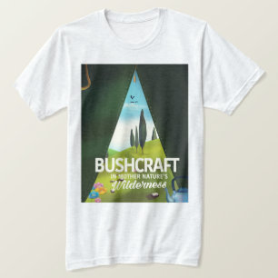 Bushcraft 'Visit Mother nature's' wilderness T-Shirt