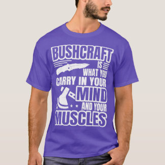 Bushcrafter Social Distancing Expert Bushcrafting  T-Shirt