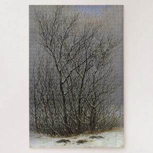 Bushes in the Snow – Caspar David Friedrich Jigsaw Puzzle