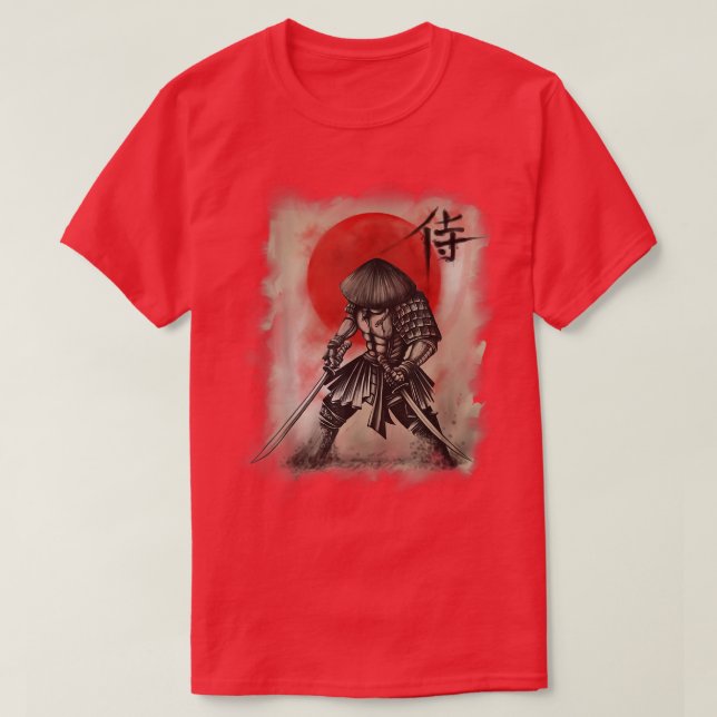 Bushido Code Samurai Japan 198 T-Shirt (Design Front)