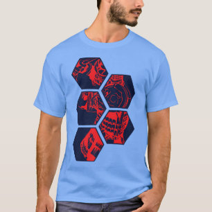 Bushido Code Samurai Japanese Warrior Kanji T-Shirt