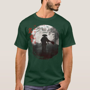 Bushido Oni Warrior Esthetic Japanese Ghost Samur T-Shirt