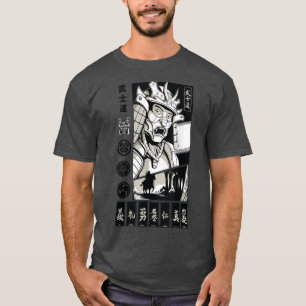 Bushido Samurai Japanese Warrior Art T-Shirt