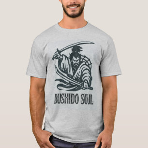 Bushido Soul – Samurai Spirit Warrior T-Shirt  