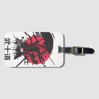 Bushido Spirit: Samurai Warrior Esthetic Luggage Tag