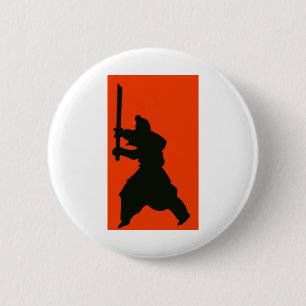 Bushido way of the Warrior 6 Cm Round Badge