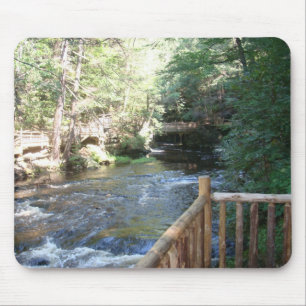 Bushkill Falls - Mt. Pocono, PA Mouse Pad