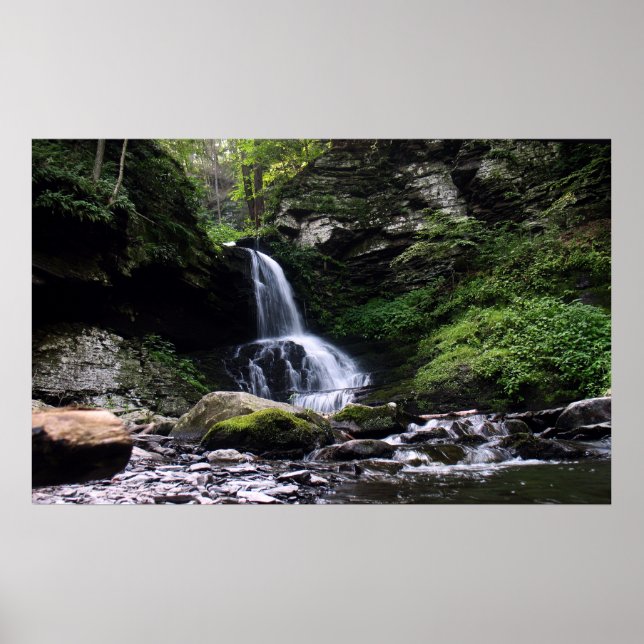 Bushkill Falls Poster (Front)