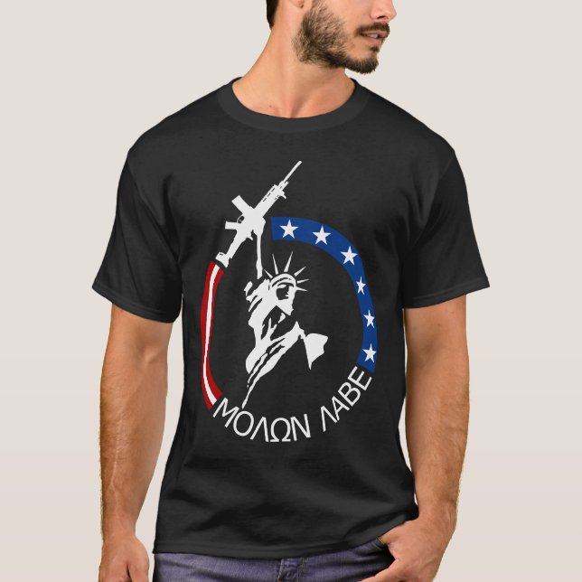 Bushmaster ACR - MOLON LABE T-Shirt (Front)