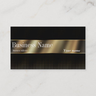 Business, 3.5" x 2.0", Black Gold, Green/Teal, etc Business Card