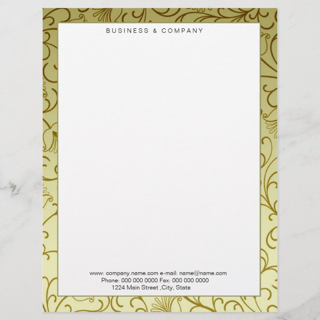 business_3 personalised letterhead (Front)