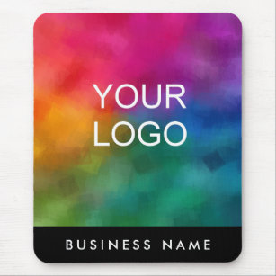 Business Add Your Company Logo Image Text Vertical Mouse Pad
