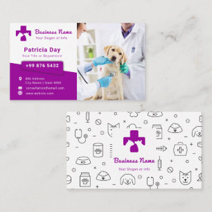 Business Animal pet Simple Business Card