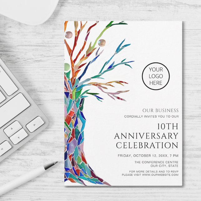 Business Anniversary Celebration Invitation (Creator Uploaded)