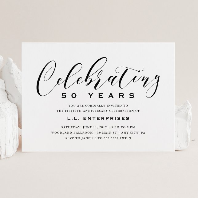 Business Anniversary Invitation (Creator Uploaded)