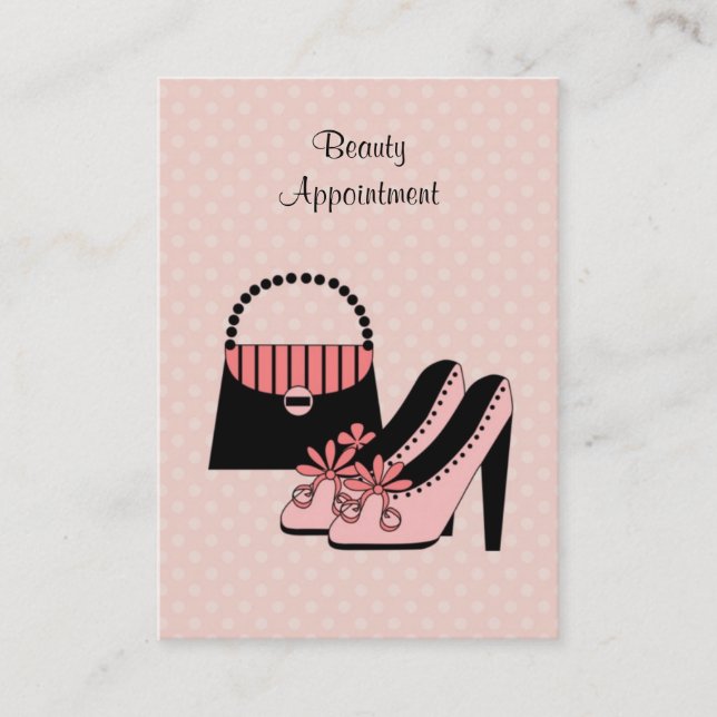 Business Appointment Cards-See back - Card (Front)